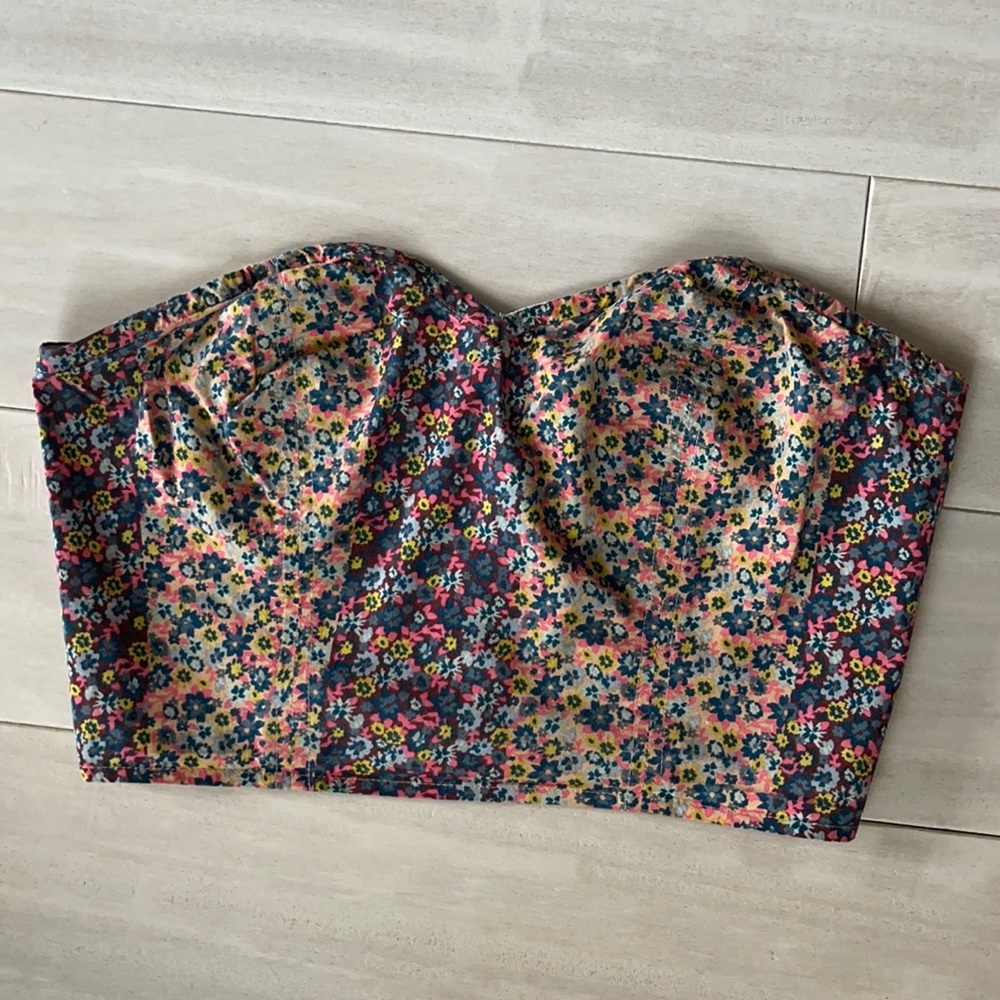 💐Floral Crop Top💐